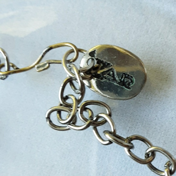 Bold Silver & Black Zar Necklace Set - Picture 4 of 8